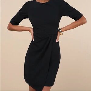 Lulus work dress in teal